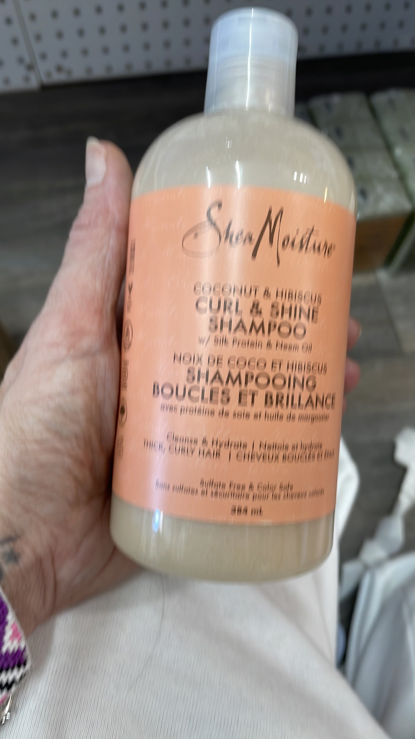 Shea moisture curl shampoo