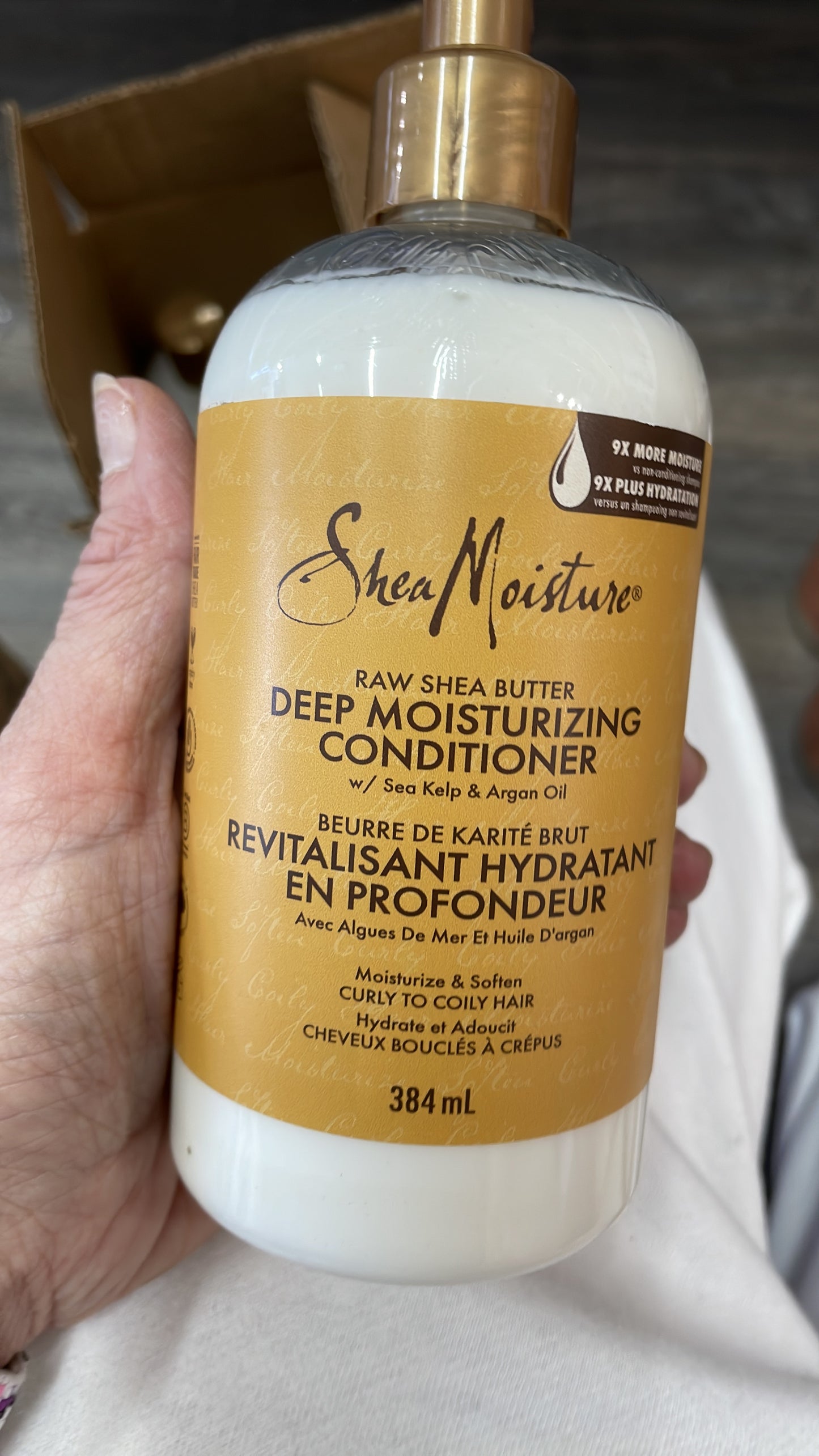 Shea moisture deep moisture conditioner