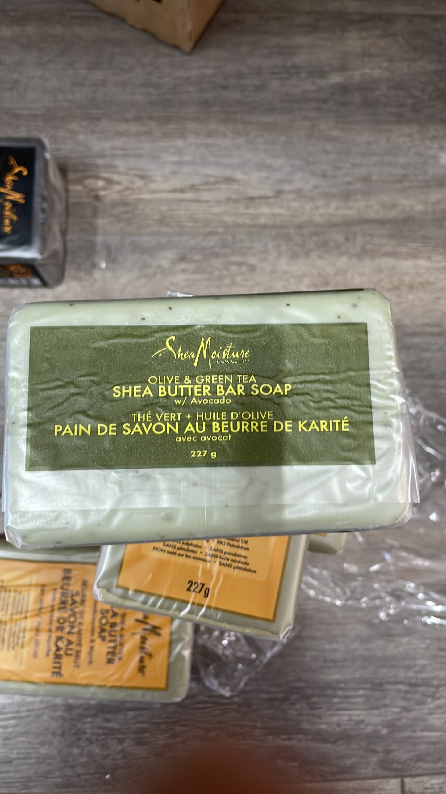 Shea moisture olive soap