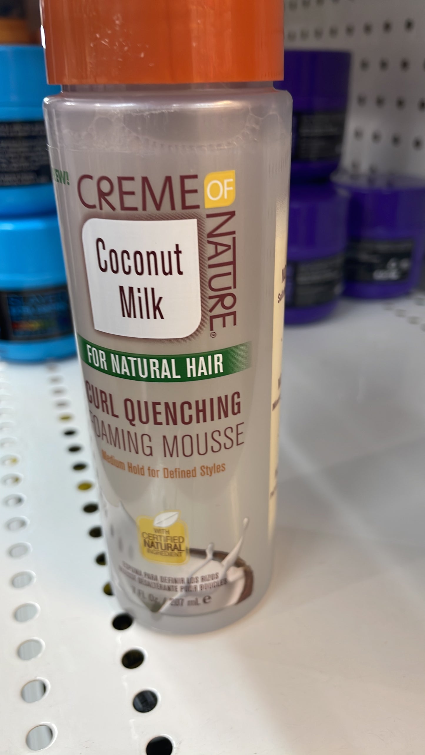 Curl coconut milk