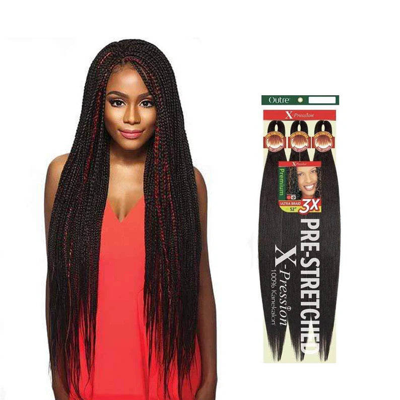 OUTRE 3X X-Pression Pre-Stretched Braid 42"